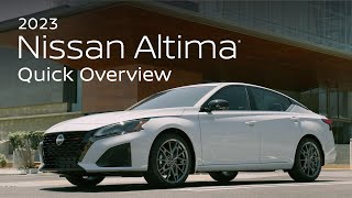 2023 Nissan Altima Quick Overview