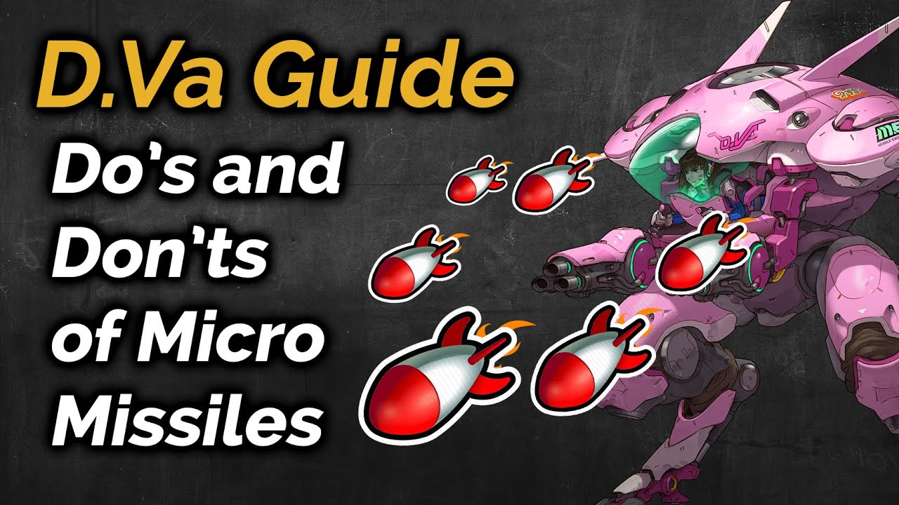 Do's and Don'ts of Micro Missile Usage | Overwatch D.Va Guide - YouTube