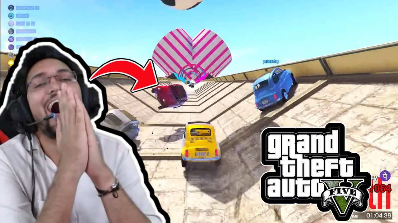 Tried stream. GTA 5 face to face.