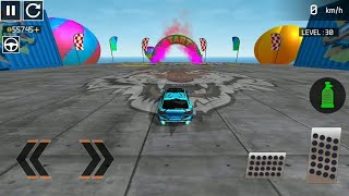 Well of Death Car Stunt Games: Mega Ramp Car कार वाली गेम है Android Game Play Part 123 screenshot 1