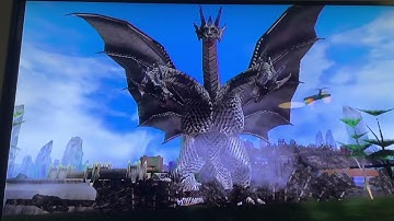 Godzilla Unleashed Smackdown #1: King Ghidorah vs. Mothra!