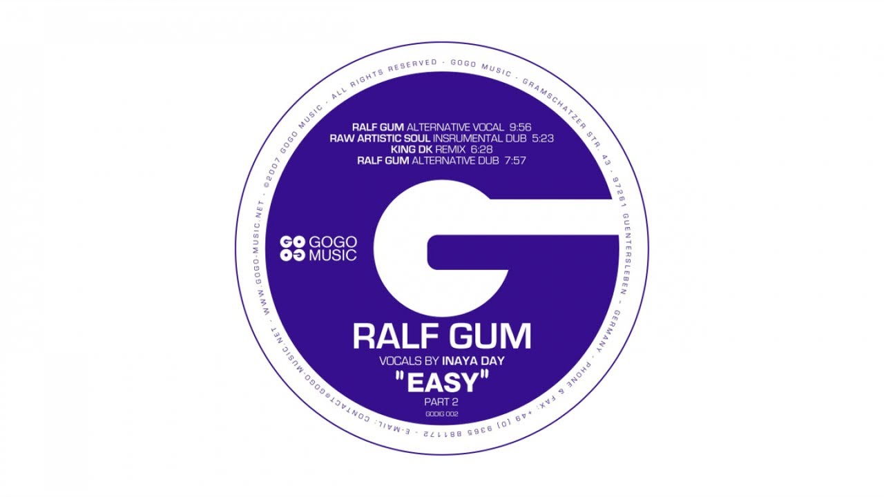 Ralf GUM - Easy (King DK Remix)