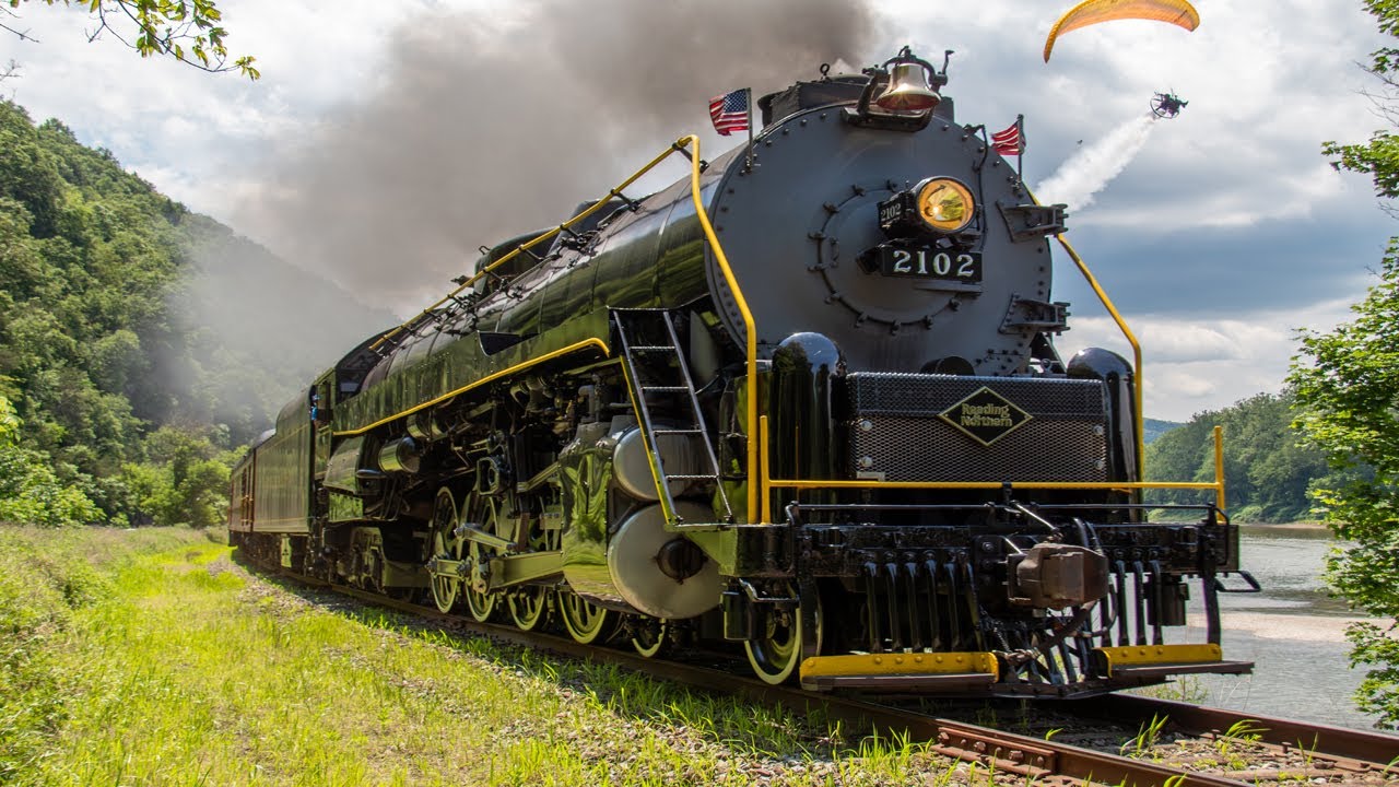 Reading & Northern 2102: Tunkhannock Iron Horse Rambles 2025 (4K