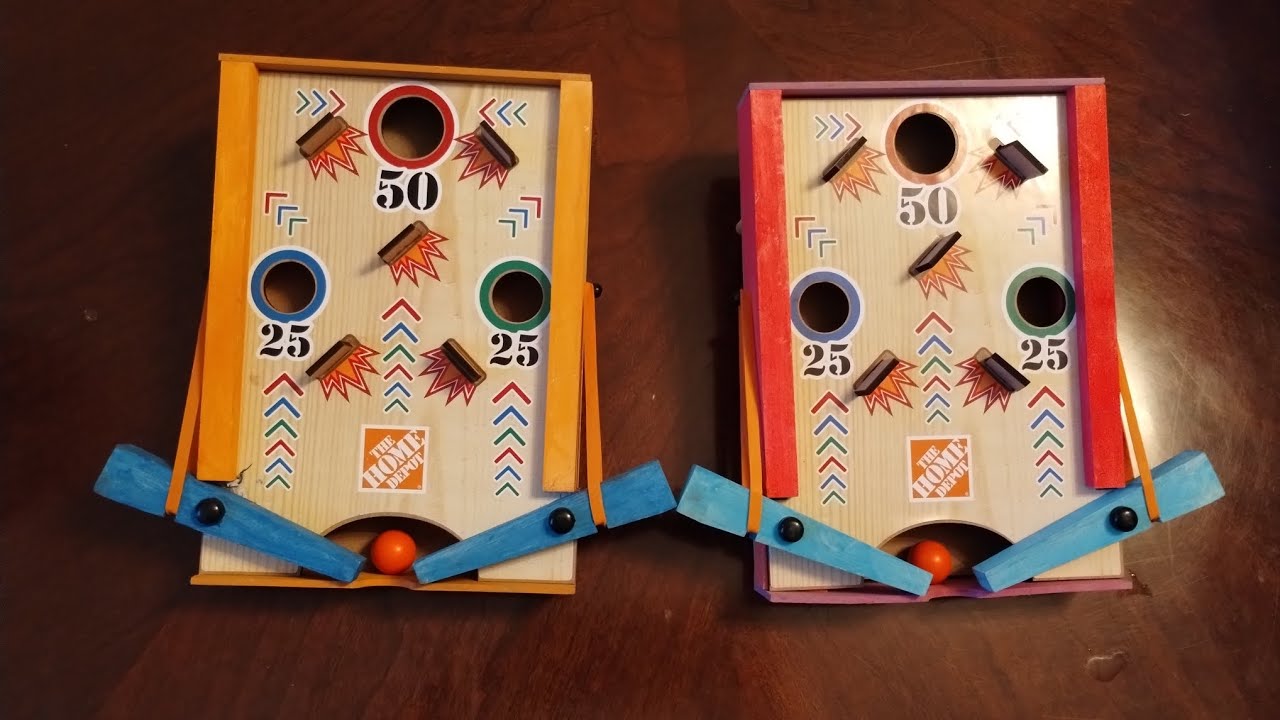 HOME Depot Kids "Pinball Game" YouTube