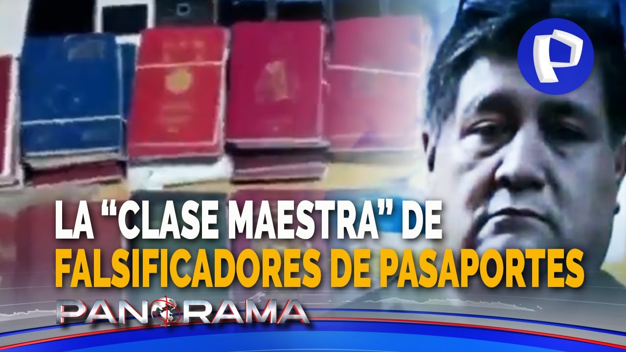 Falsificadores daban “clase maestra” en Jorge Chávez: pasaportes falsos con delivery a varios países
