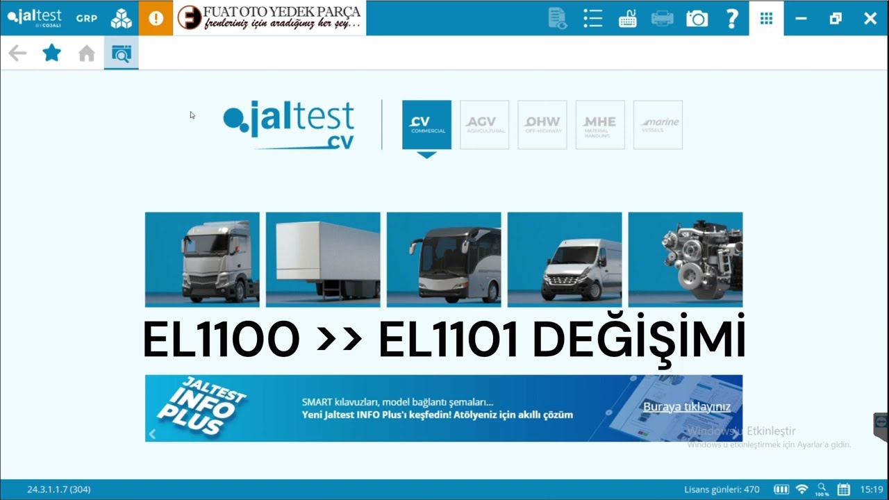 JALTEST KB ADD-ON ile Renault APM değiştirme işlemi ( EL1100 - EL1101)