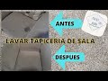 CÓMO LAVAR y QUITAR MANCHAS duras paso a paso en la TAPICERÍA de la SALA con KARCHER es sencillo