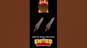 only for those who know 🤫 | Swordmasters.io