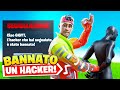 Ho incontrato un HACKER su Fortnite e l'ho fatto BANNARE! Fortnite ITA!