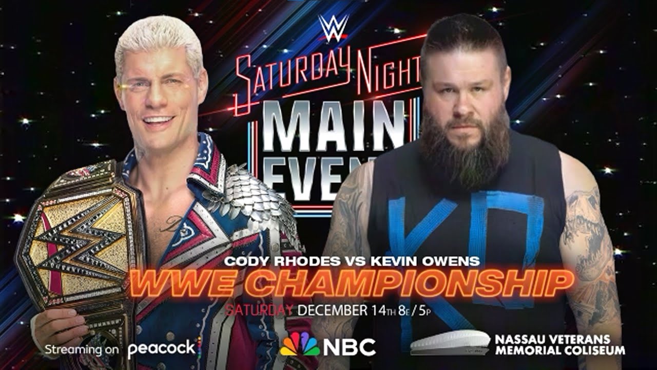 WWE Saturday Night's Main Event 2024 Match Card Predictions - YouTube