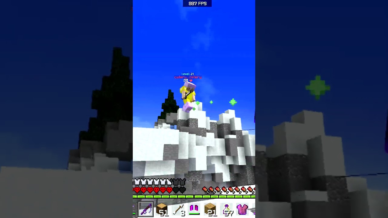 Smoothest SkyWars Gameplay you've ever seen 