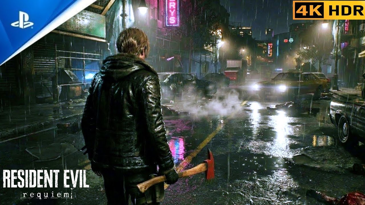 RESIDENT EVIL 9: REQUIEM - New Leon And Grace Combat Gameplay Demo (4K 60FPS) High Graphics