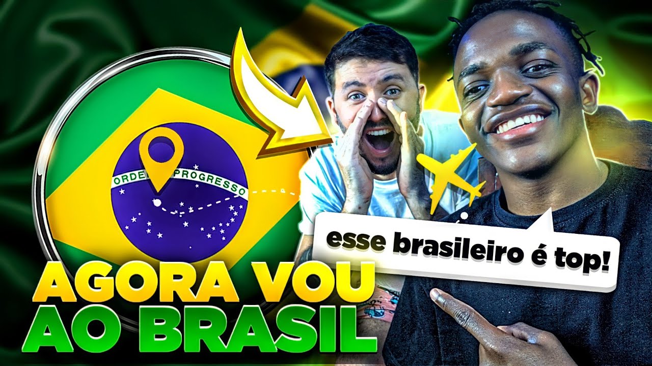 BRASILEIRO VEIO ME LEVAR PARA O BRASIL E TROUXE PRESENTES @206 Países 1