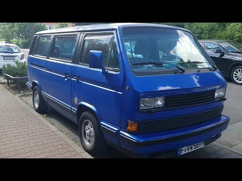 VOLKSWAGEN VW T3 MULTIVAN BLUE STAR HANNOVER EDITION
