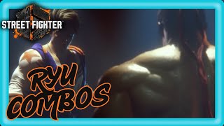 Some Ryu Combos! | Street Fighter 6