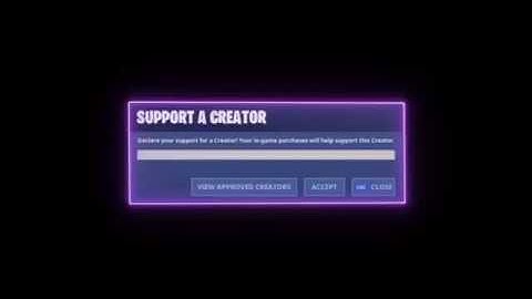 Free fortnite saber neon glow creator code intro template (no text)