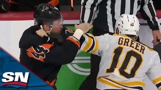 Bruins' A.J. Greer suspended one game for cross-check vs. Canadiens 