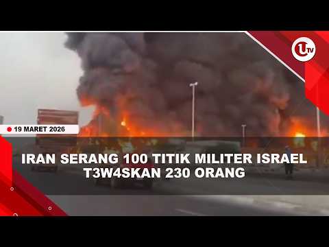BALAS KEM4T!AN ALI LARIJANI, IRAN SER4NG 100 TITIK HINGGA T3W4SKAN 230 ORANG | U-NEWS