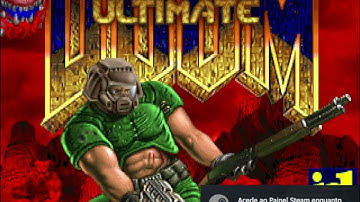 The Ultimate Doom - Steam DOS Version Playthrough (Keyboard Only)