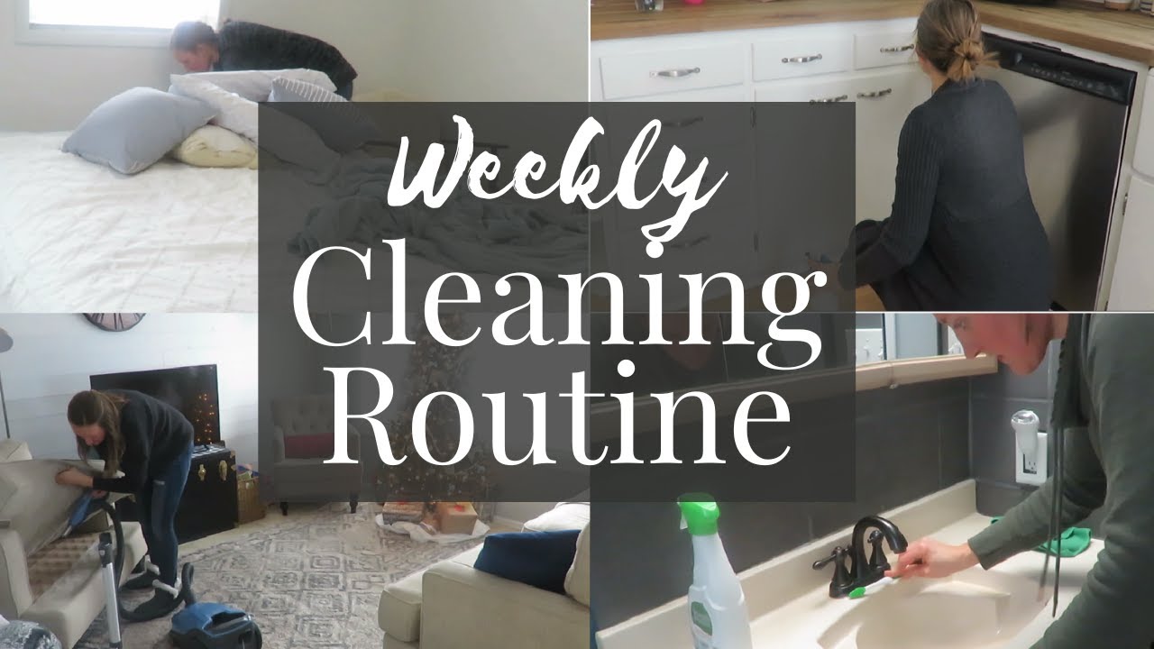 WHOLE HOUSE CLEAN WITH ME!🏠 WEEKLY CLEANING ROUTINE