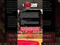 2K25 MAJOR GAMEPLAY CHANGE FOR SEASON 2 👀