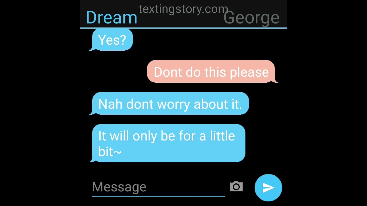 DNF texting story 13+ (cringe)