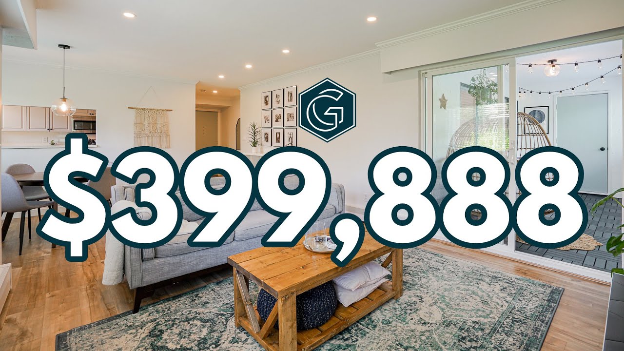 NEW LISTING! $399,000 apartment in White Rock