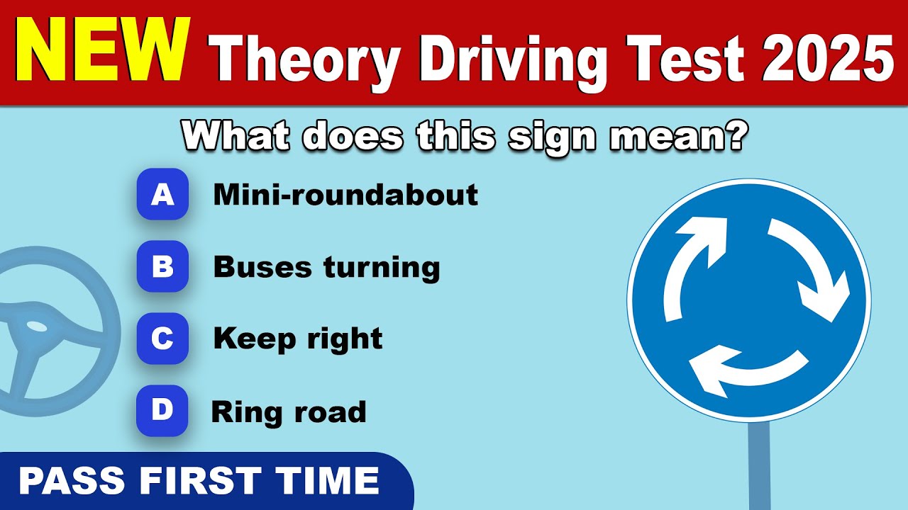 Theory Test 2025 UK | Real-Style DVSA Exam Hard Questions | PASS FIRST ...