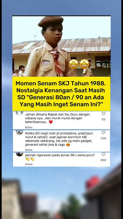 Kenangan senam SKJ pada jamannya #trending #viralvideo #youtubeshorts #fyp