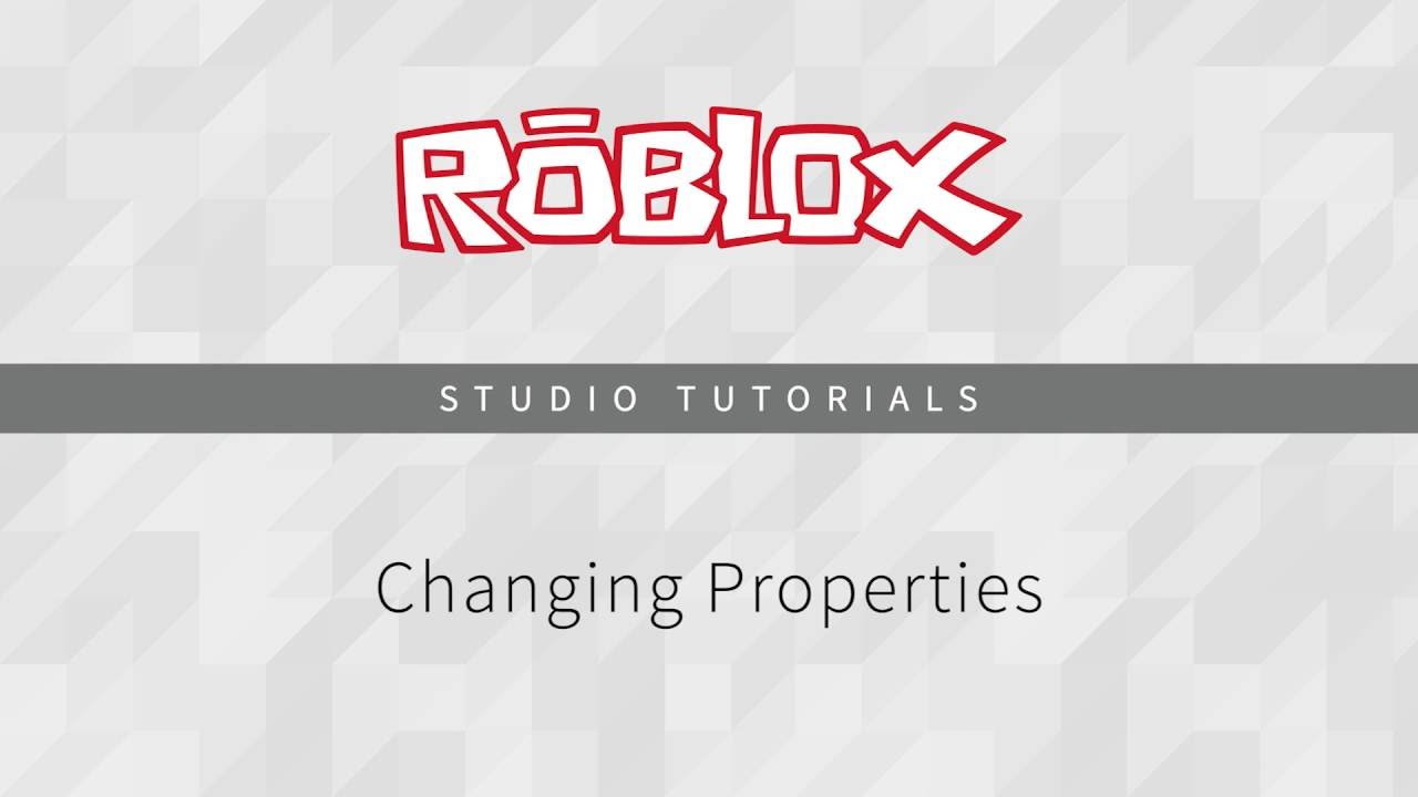 Changing Properties Youtube - roblox number value changed