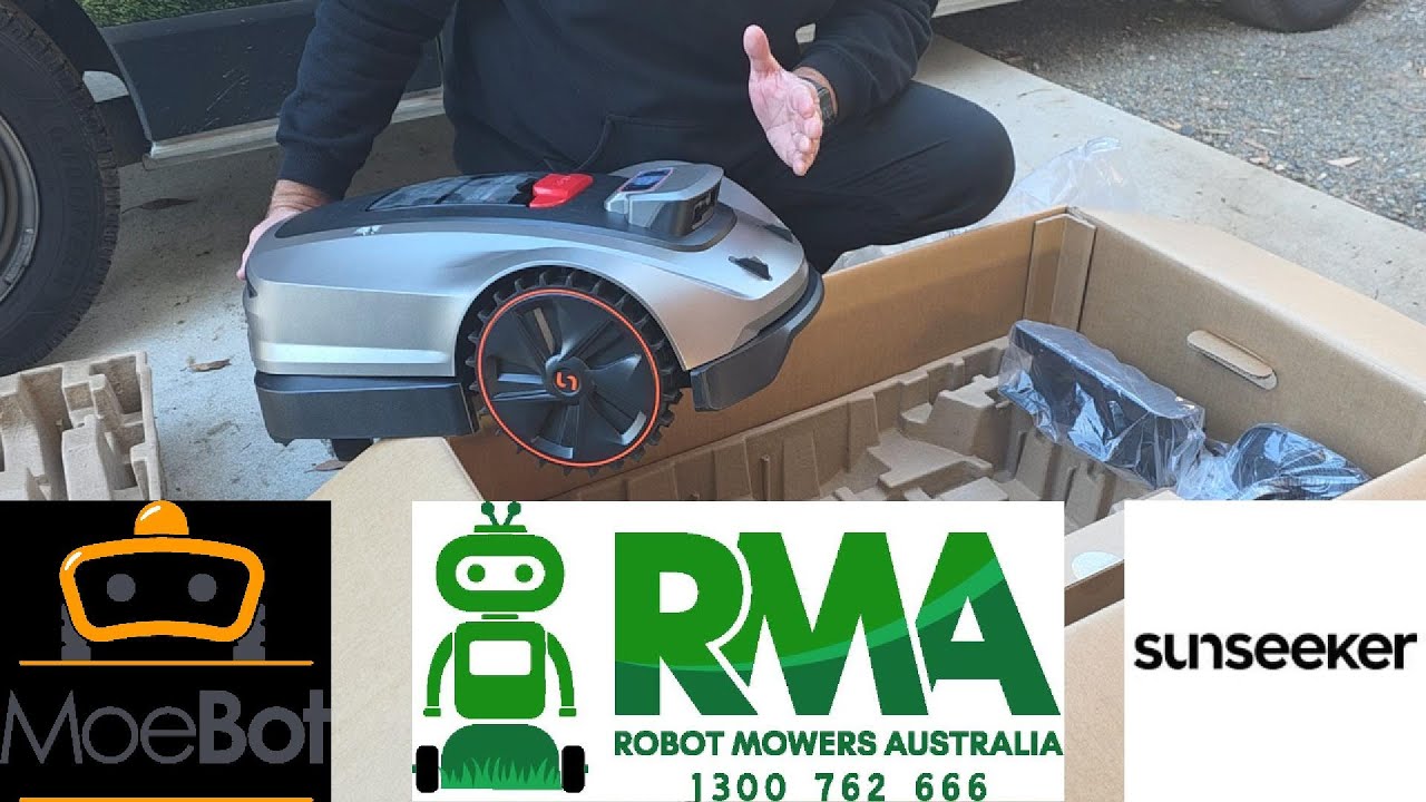 Robot Mowers Australia MoeBot X3 Unboxing