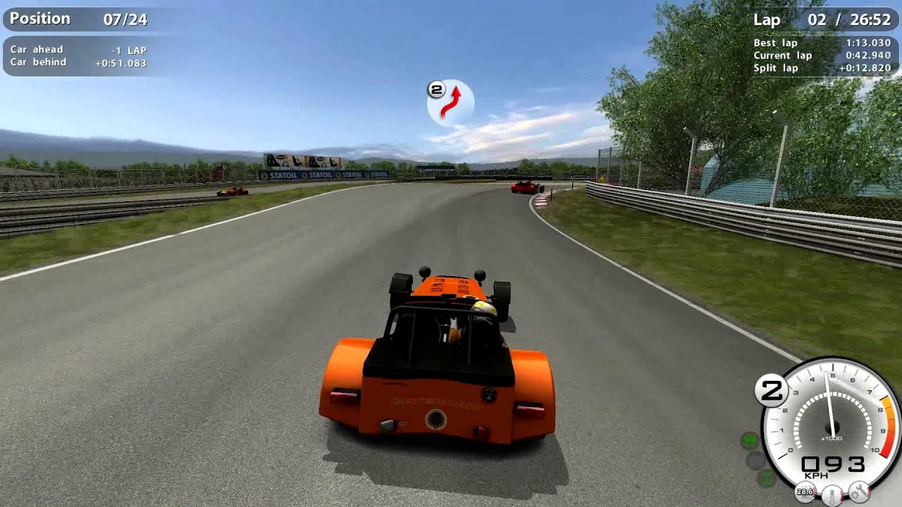 SimBin: Race On gameplay 1080p [PC] - YouTube