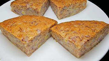 Cách làm BÁNH BÒ CHUỐI HẤP hồng hồng đẹp mắt nước cốt dừa mềm xốp béo ngon