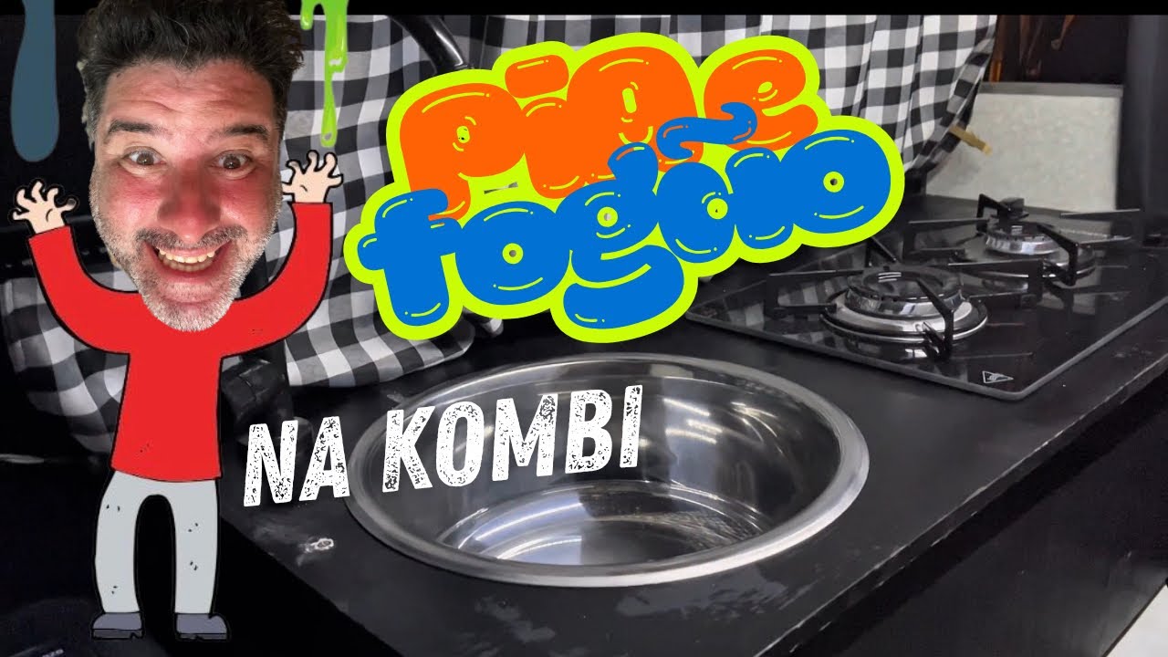 #2 Depois de muito suor consegui instalar o fogão e a pia na kombi JABURÉCA , Glória Deus