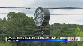 Scottsboro Starbucks in the Process to Unionize
