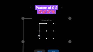 GS pattern lock style #shortfeed #shorts #viralshorts #trending