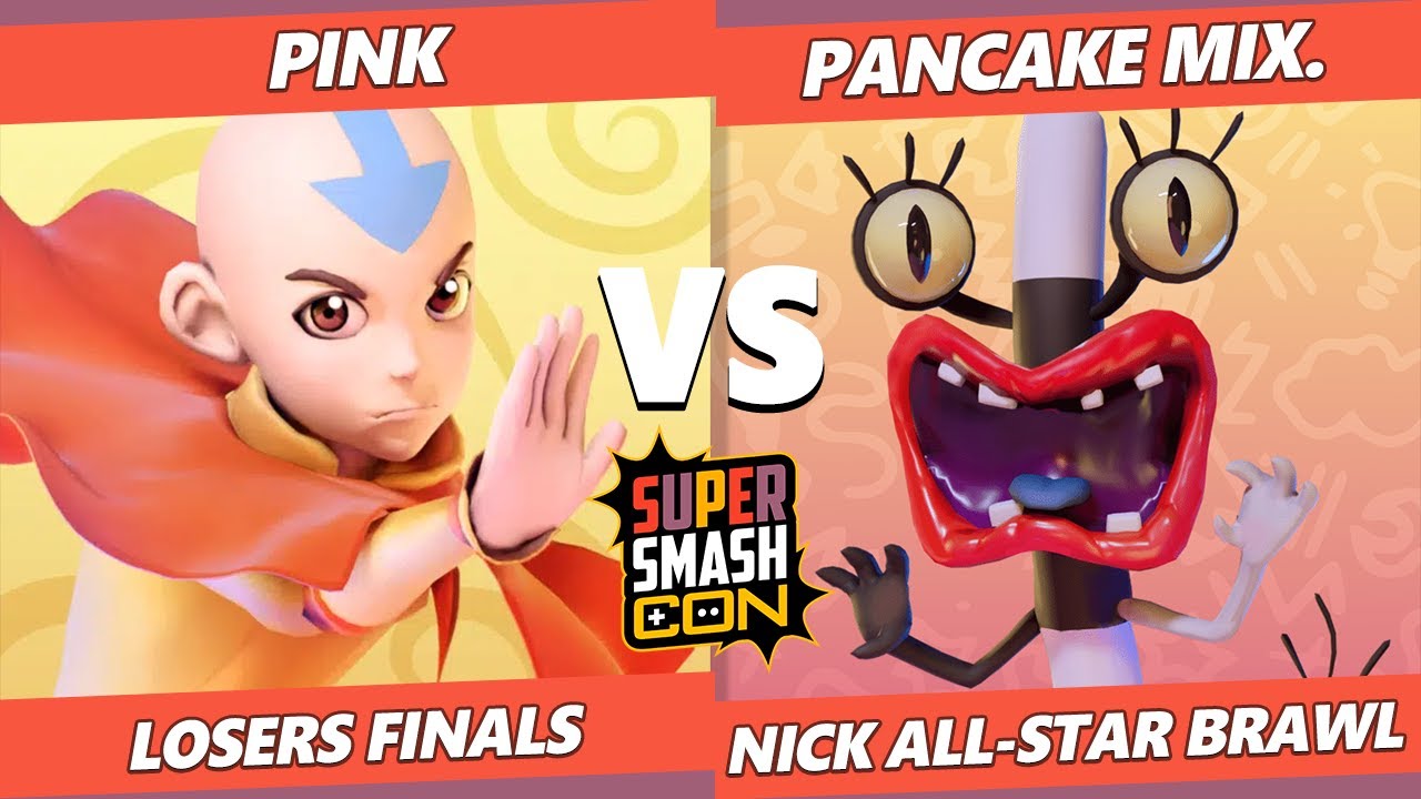 SSC Fall Fest NASB Losers Finals - Pink (Aang) Vs. Pancake Mix (Oblina) Nick All-Star Brawl