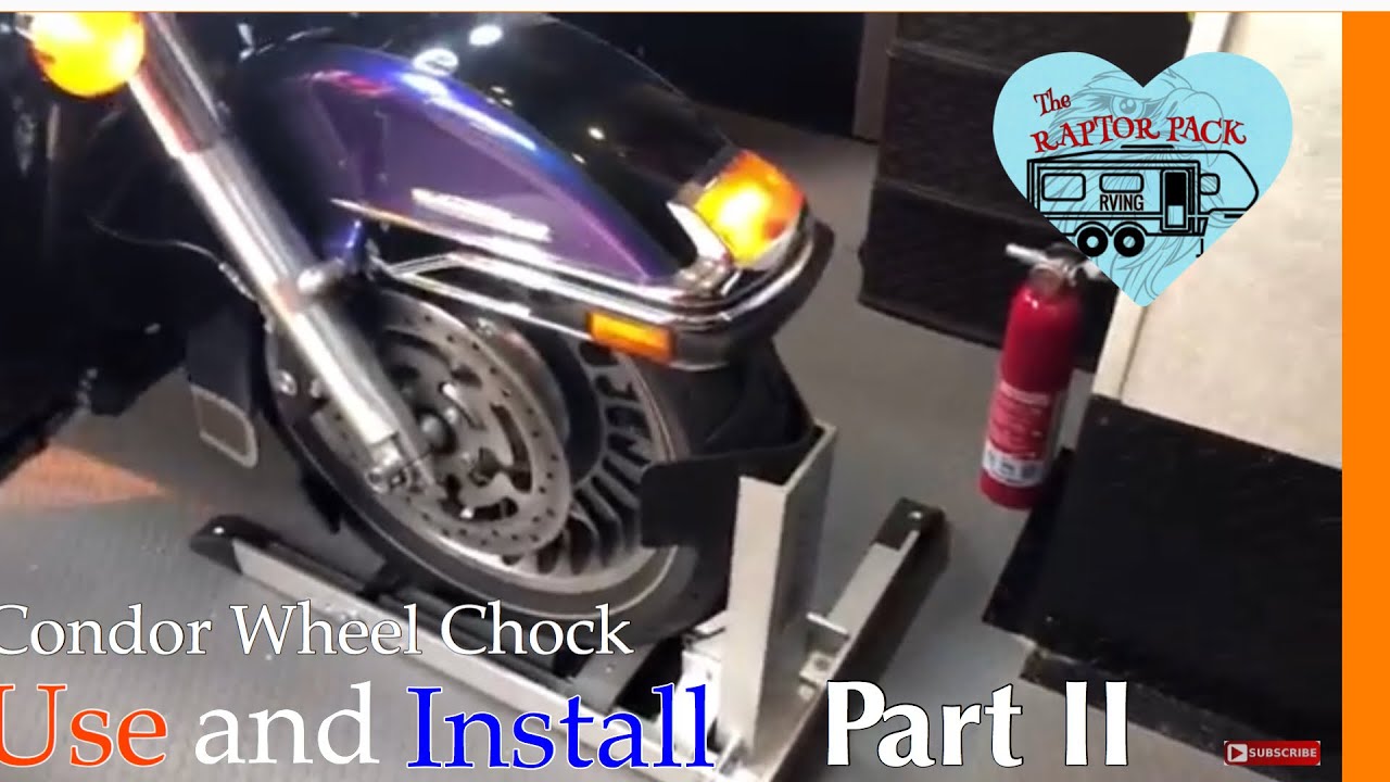 Condor Wheel Chock Install and Use Part II YouTube