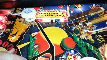 Williams Pinball drop target horseshoe replacement