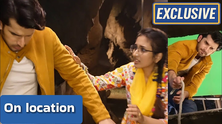 Parineeti on location | Preet ko bachate bachate Aditya khud gira gaddhe me | Colors tv