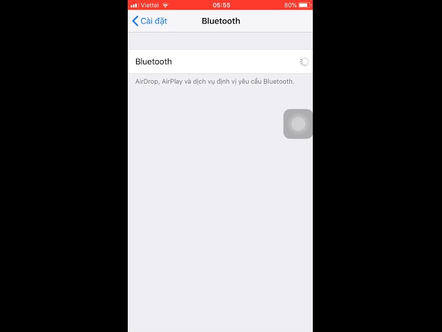 ios12.1 bị lỗi phần mềm Bluetooth