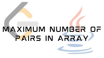 LeetCode 2341 : Maximum Number of Pairs in Array | Solution in JAVA
