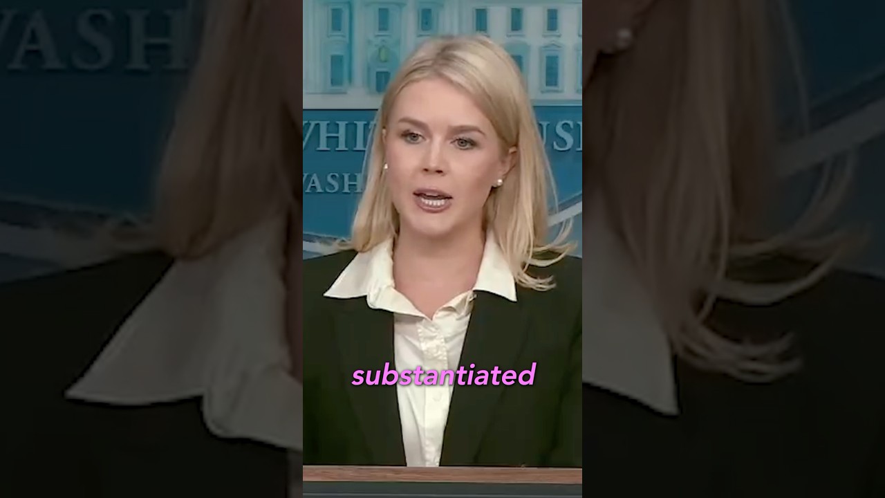 Karoline Leavitt OBLITERATES Lib Reporter 🔥