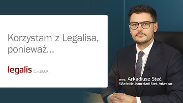 Komentarze, orzecznictwo i interfejs – mocne strony Systemu Legalis I Adwokat Arkadiusz Steć