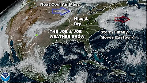 Coastal Storm Finally Moving Away  Another Shot of...