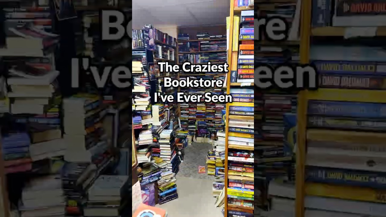 The Craziest Bookstore I’ve Ever Been In 😭 #booktube