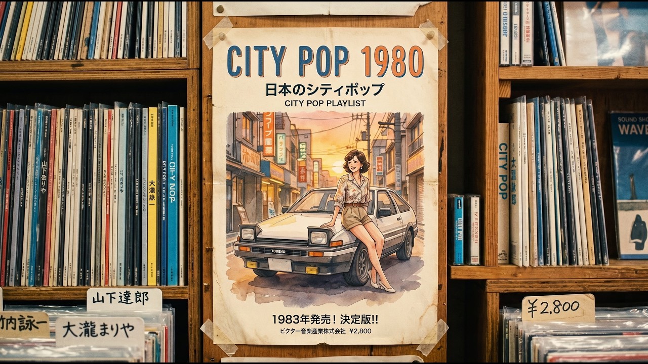 80'S JAPANESE CITY POP - 日本のシティポップ | Classic LP Archive