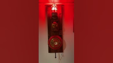 Thumbnail of Holtzer Cabot Fire Alarm, Light and Bell.