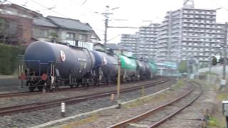 EF65-2066牽引の油槽貨物列車 久喜→東鷲宮駅