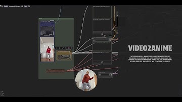 ComfyUI Workflow: Video2Anime (DreamShaper8 + ControlNet)
